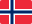 Flagga för Norge