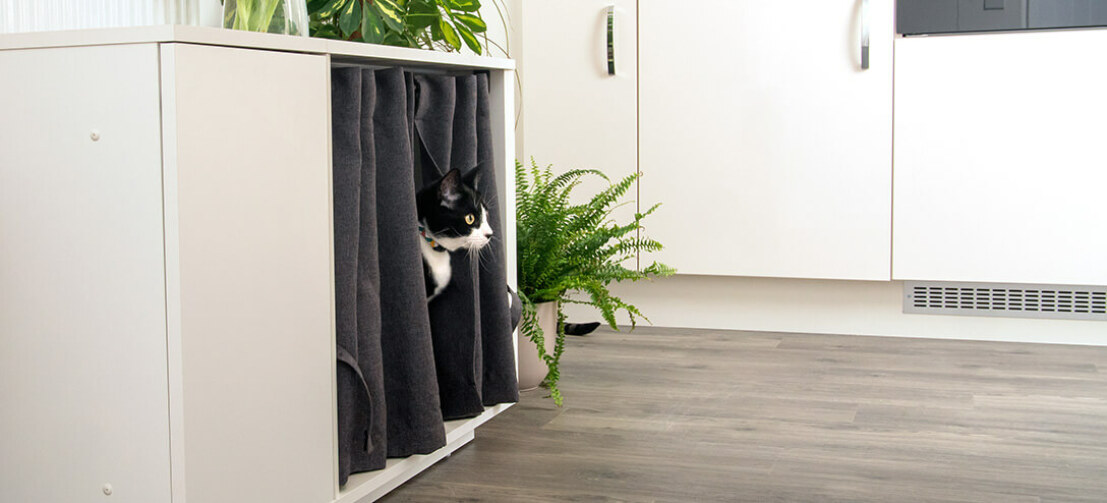 Att ha en bekväm och avskild plats som Maya Nook gör att din katt känner sig säker och låter dem slappna av helt Att ha en bekväm och avskild plats som Maya Nook gör att din katt känner sig säker och låter dem slappna av helt