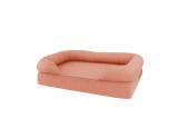 En medium 36 memory foam bolster säng i rosa
