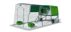 Eglu Cube mk2 med 3m run och hjul