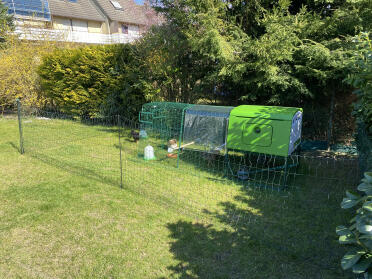 Eglu Cube 3 meter med utlopp