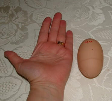 Hand och ägg