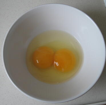 dubbelokat ägg