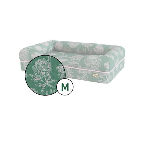 Bolster hundbäddsöverdrag endast - winter garden