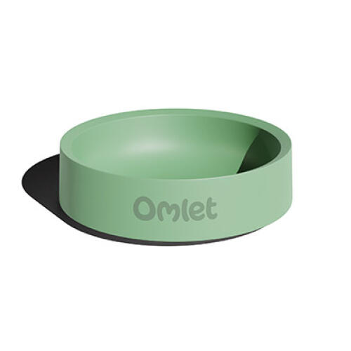 Small dog bowl sage green designad av Omlet