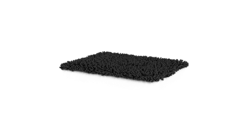 Grått mikrofiberöverdrag för Topology hundbädd