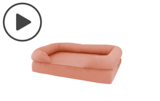 Bolster hund säng