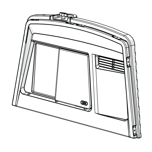 Eglu Cube mk2 frontpanelenhet - grön (064.0003)
