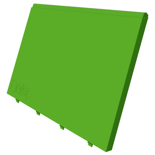 Eglu Go - yttre sidopanel höger blad grön