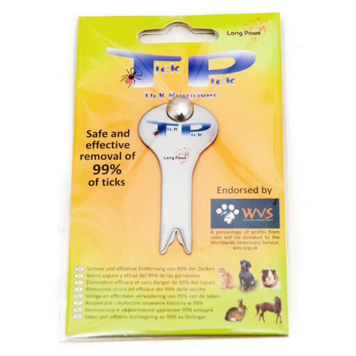 Long paws fästingplock remover förpackad