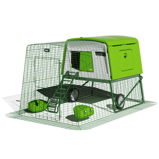 Eglu Cube med 2 m löptid