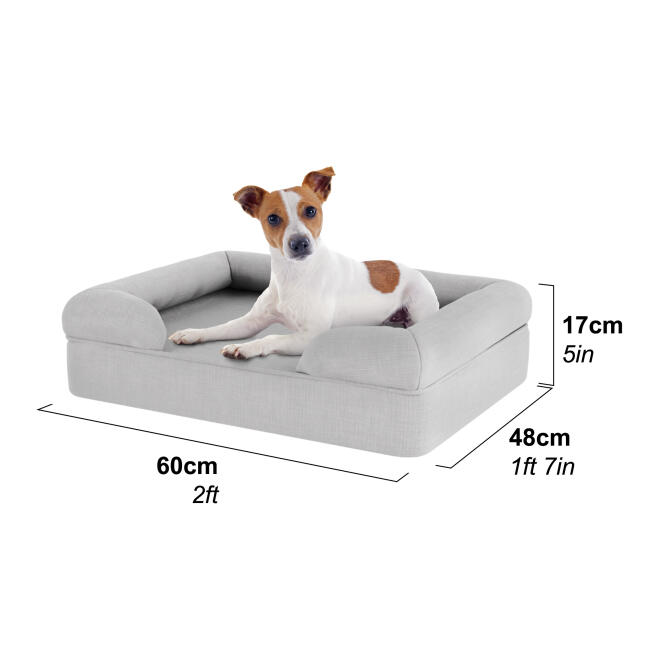 Omlet bolster hund säng liten