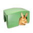 Zippi skydd kanin grön