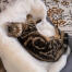 Luxury faux fårskinn katt filt