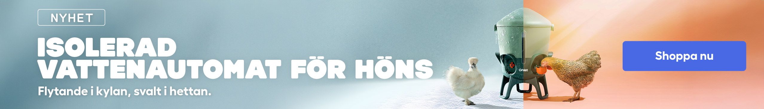 insulated chicken waterer