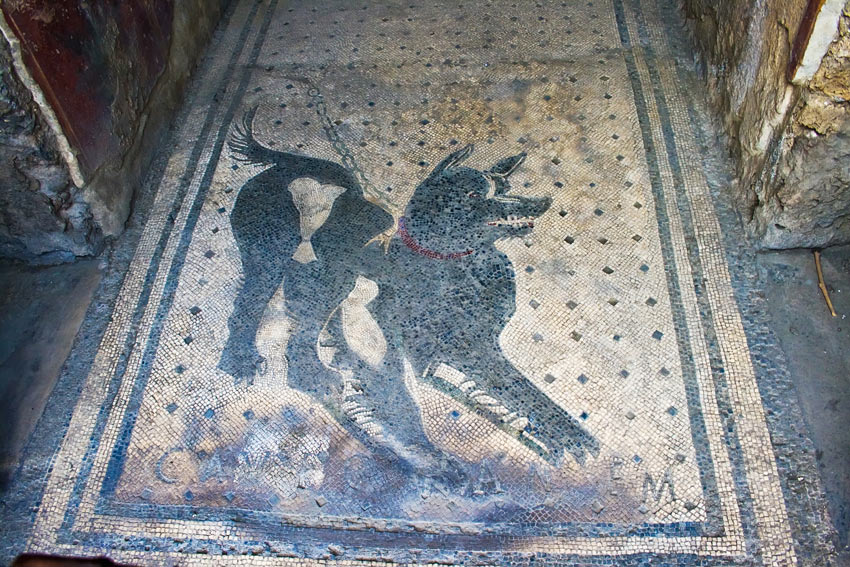 Mosaik från romarriket