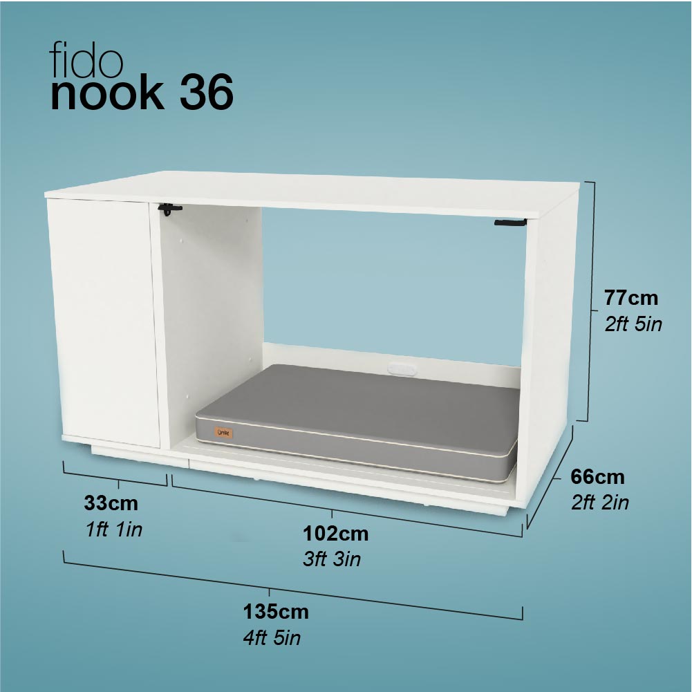 Fido Nook dimensions