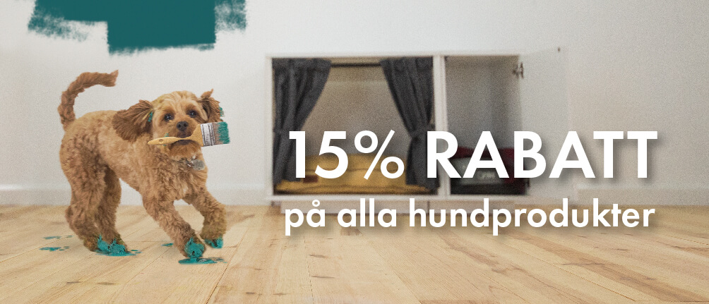 15% OFF All Dog Products